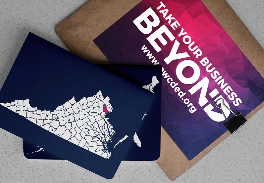 Prince William County Take Your Business Beyond card system